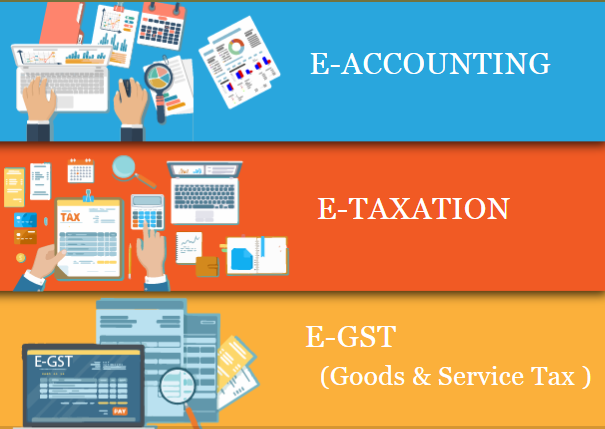 E-Accounting & GST Course in Delhi, SLA Training Classes, Janakpuri, Finance, GST Training