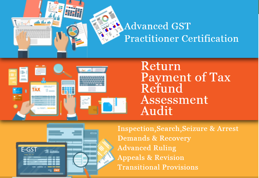 GST Certification in Delhi, Connaught Place, SLA Taxation  Institute, Income Tax, Accounting  Training Course,