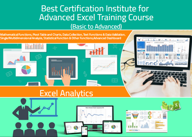 Microsoft Excel Institute in Delhi, Dilshad Garden, 100% Job by SLA Excel Course, Best Python Training Certification,